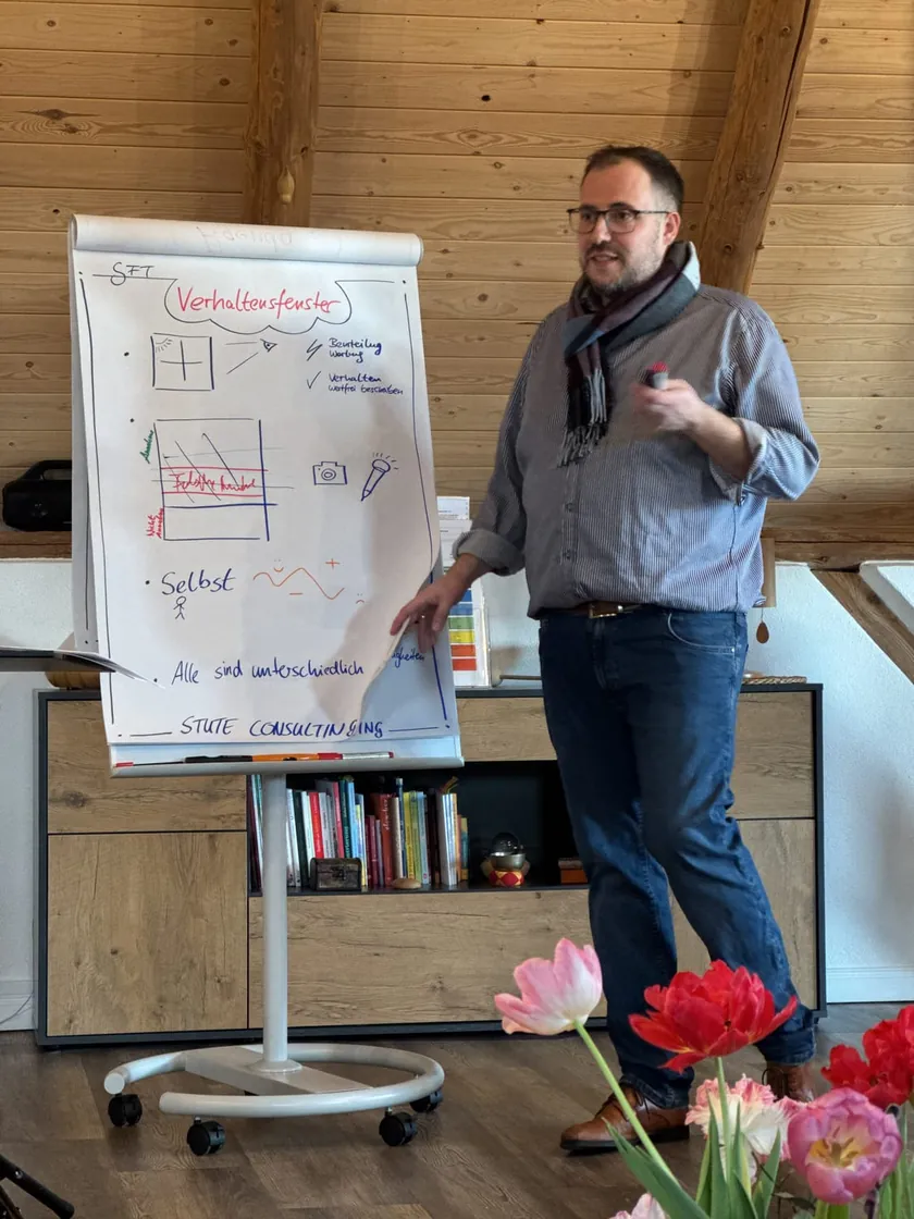 Workshop-Situation im Familientraining